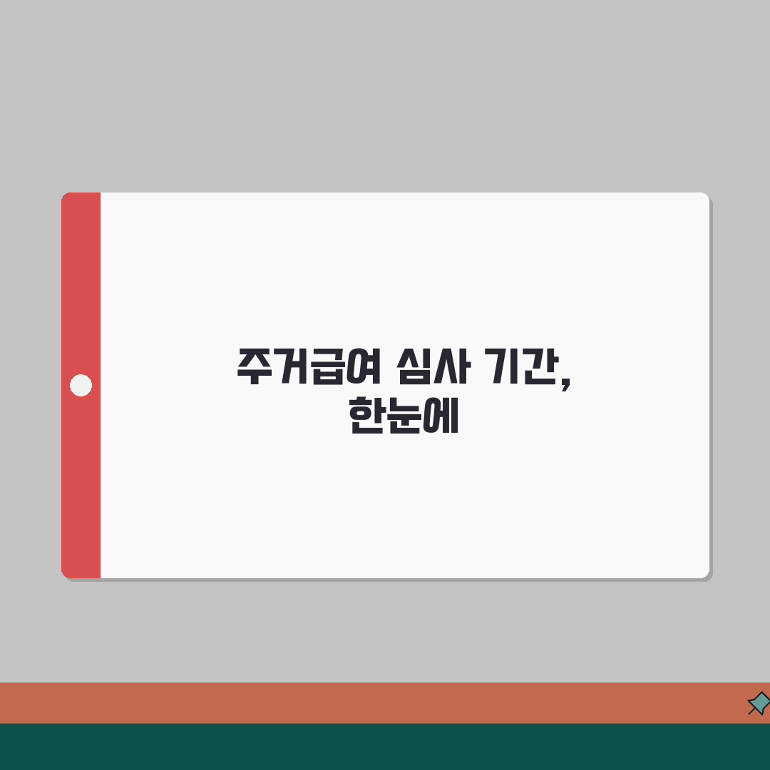 주거급여 심사기간 | 신청부터 승인까지 | 처리 소요시간 꿀팁 공유할게요!